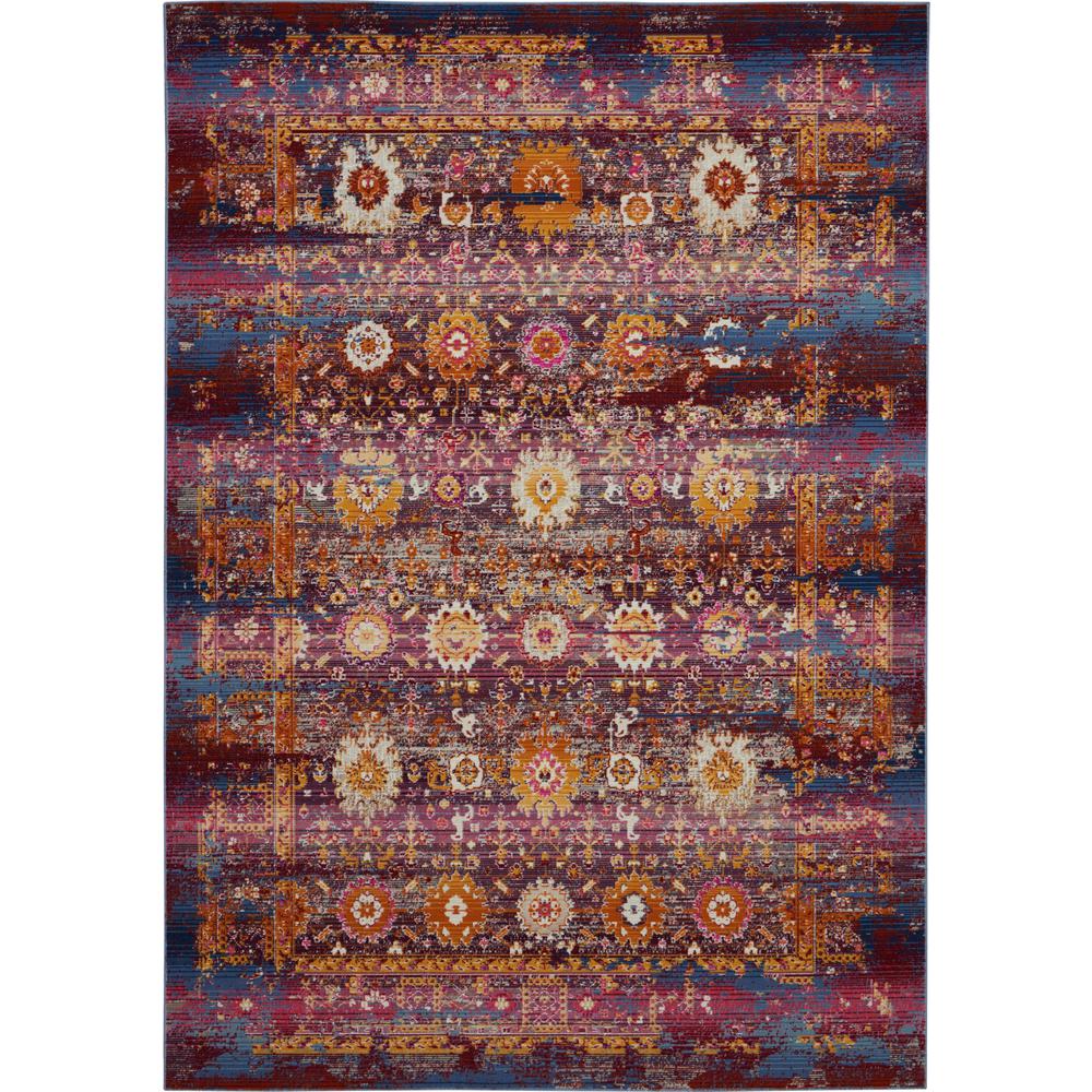 Vintage Rectangle Area Rug, 5' x 8'. Picture 1
