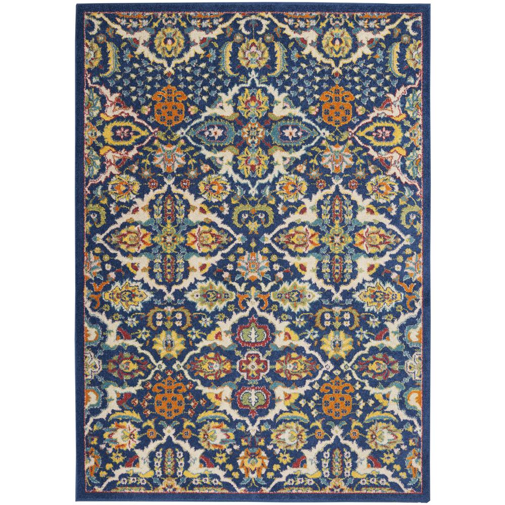 Bohemian Rectangle Area Rug, 5' x 7'. Picture 1