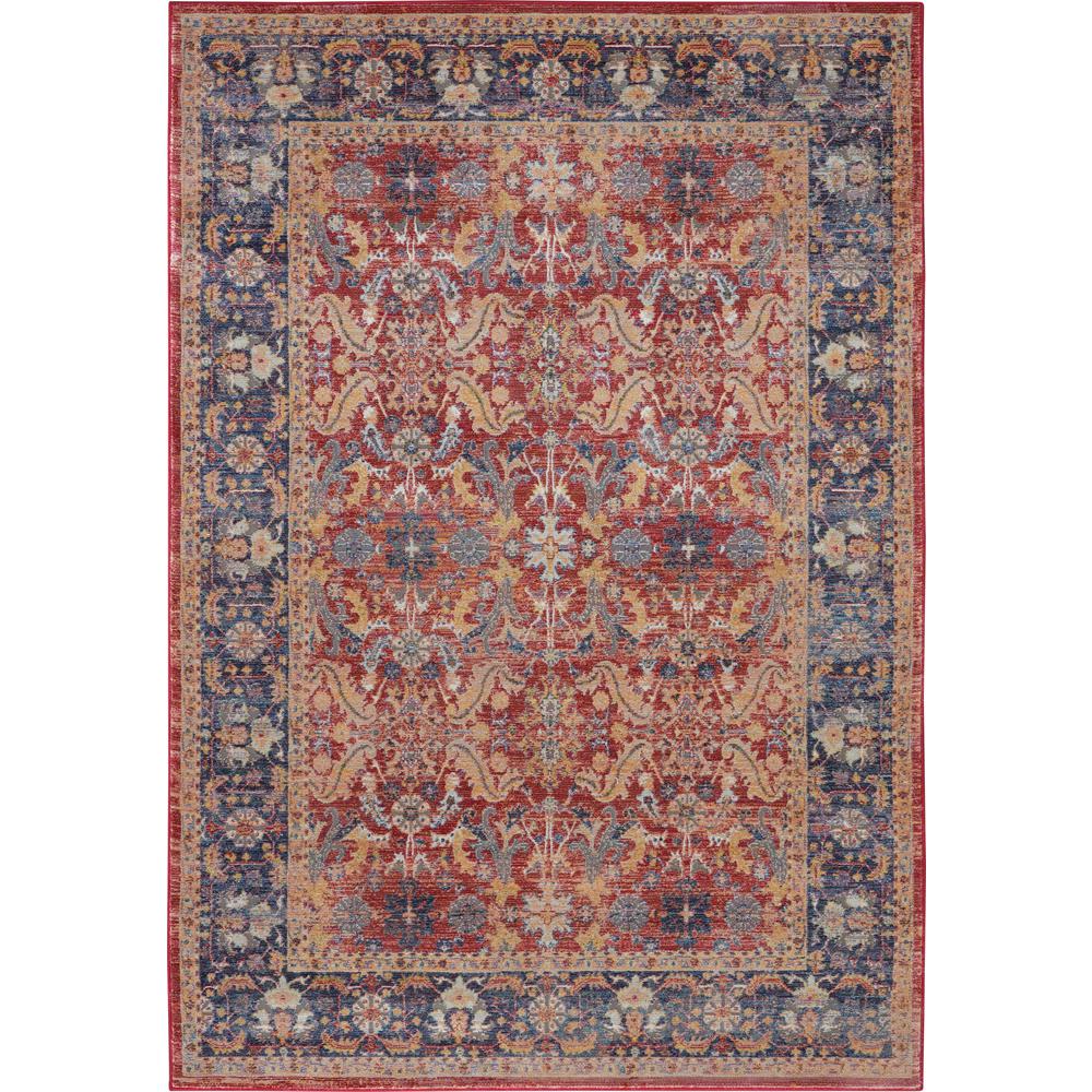 Vintage Rectangle Area Rug, 4' x 6'. Picture 1
