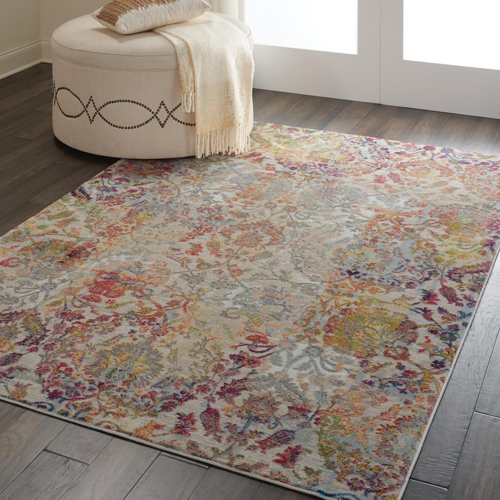 Vintage Rectangle Area Rug, 4' x 6'. Picture 9