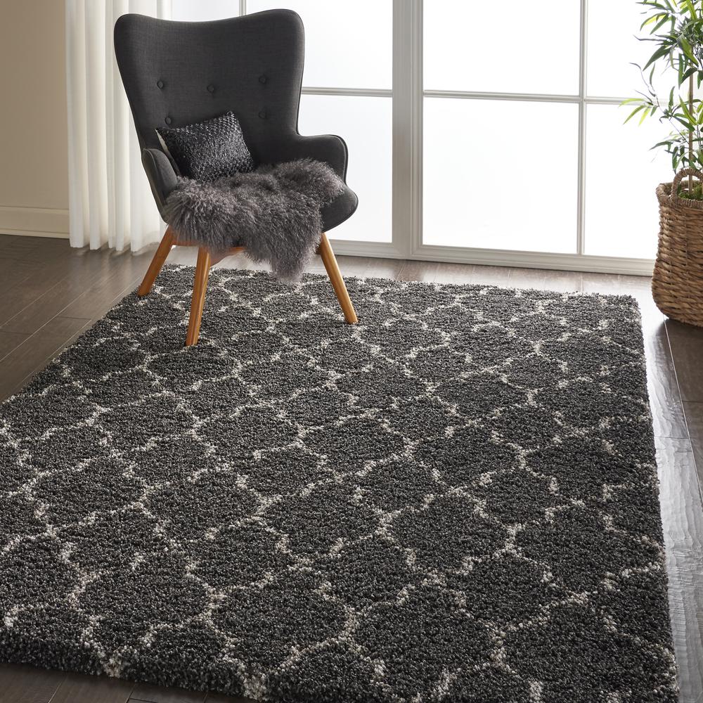 Amore Area Rug, Charcoal, 3'11" x 5'11". Picture 9