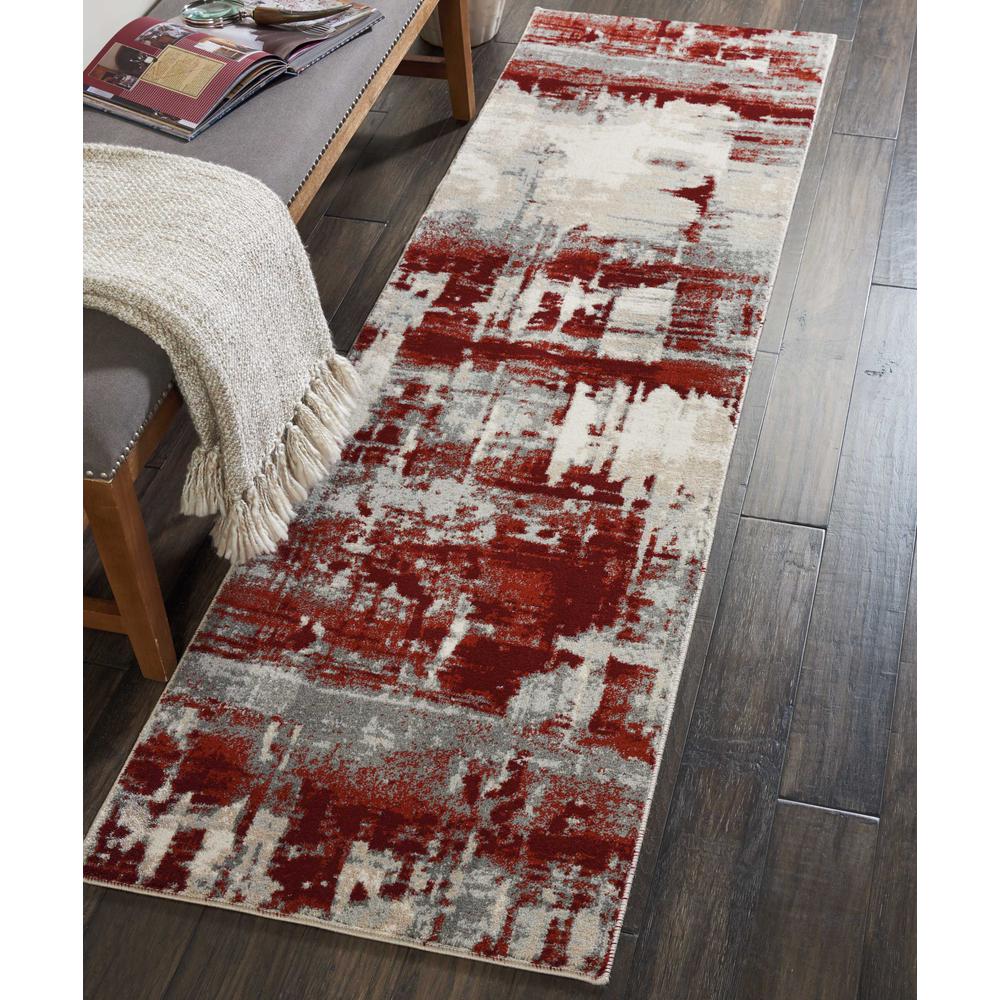 Modern Runner Area Rug, 8' Runner. Picture 3