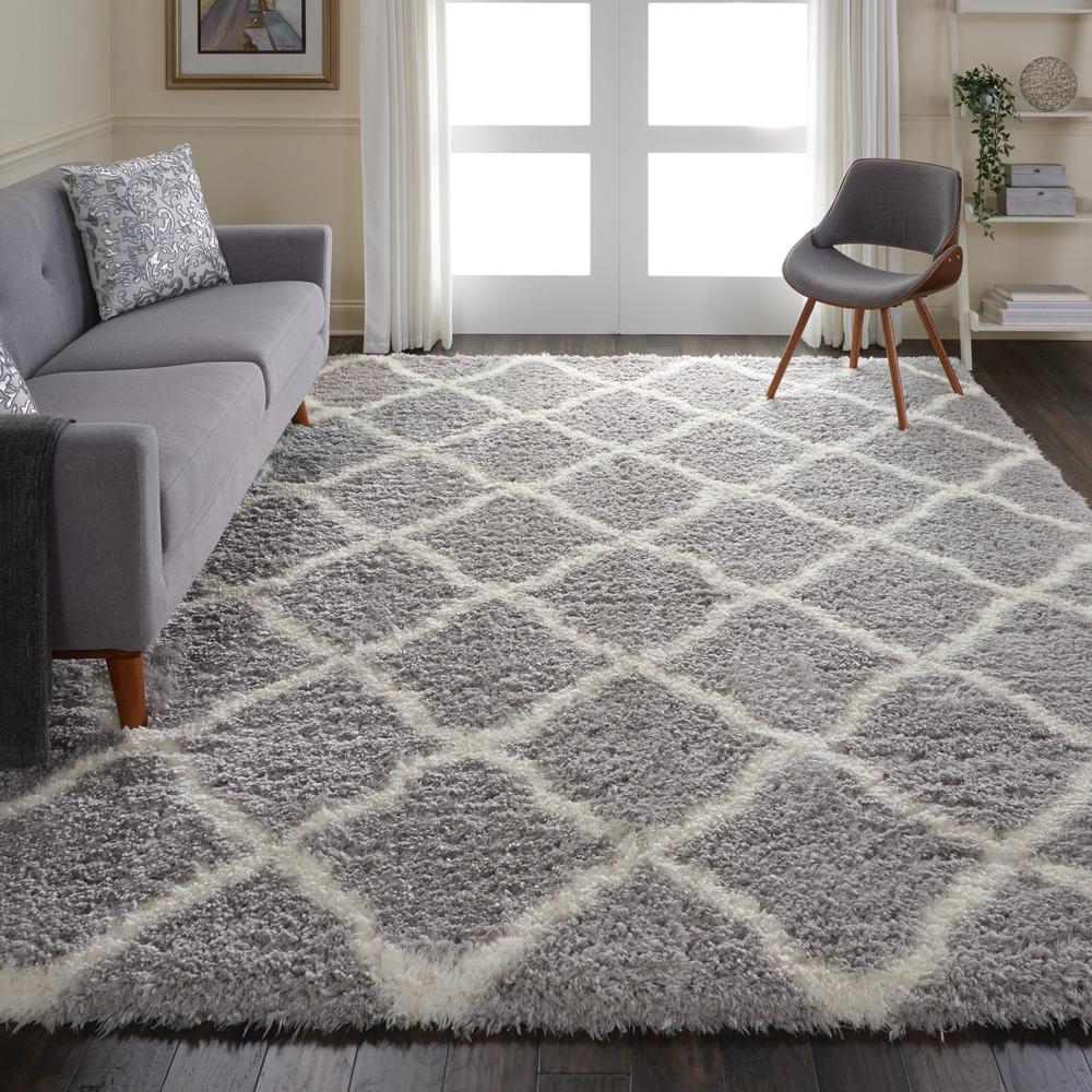 Shag Rectangle Area Rug, 8' x 10'. Picture 2