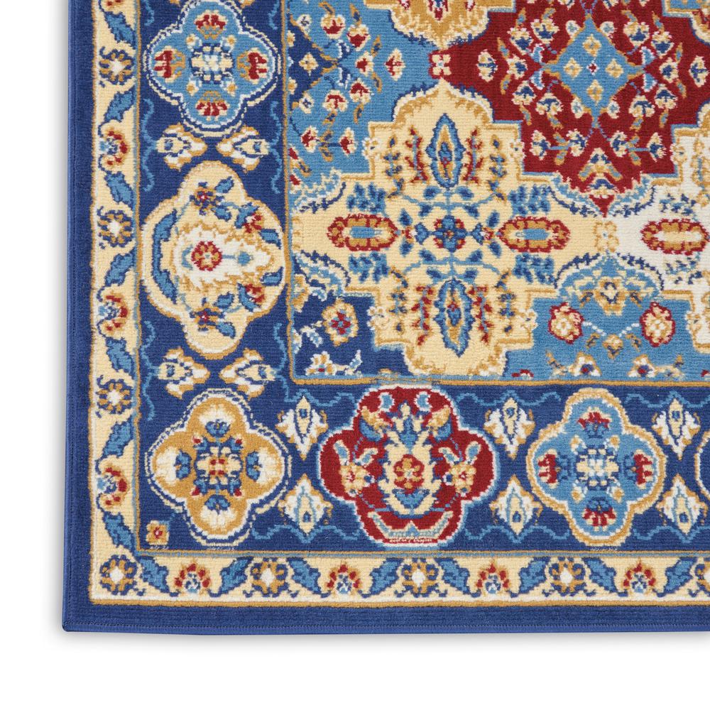 Bohemian Rectangle Area Rug, 6' x 9'. Picture 6