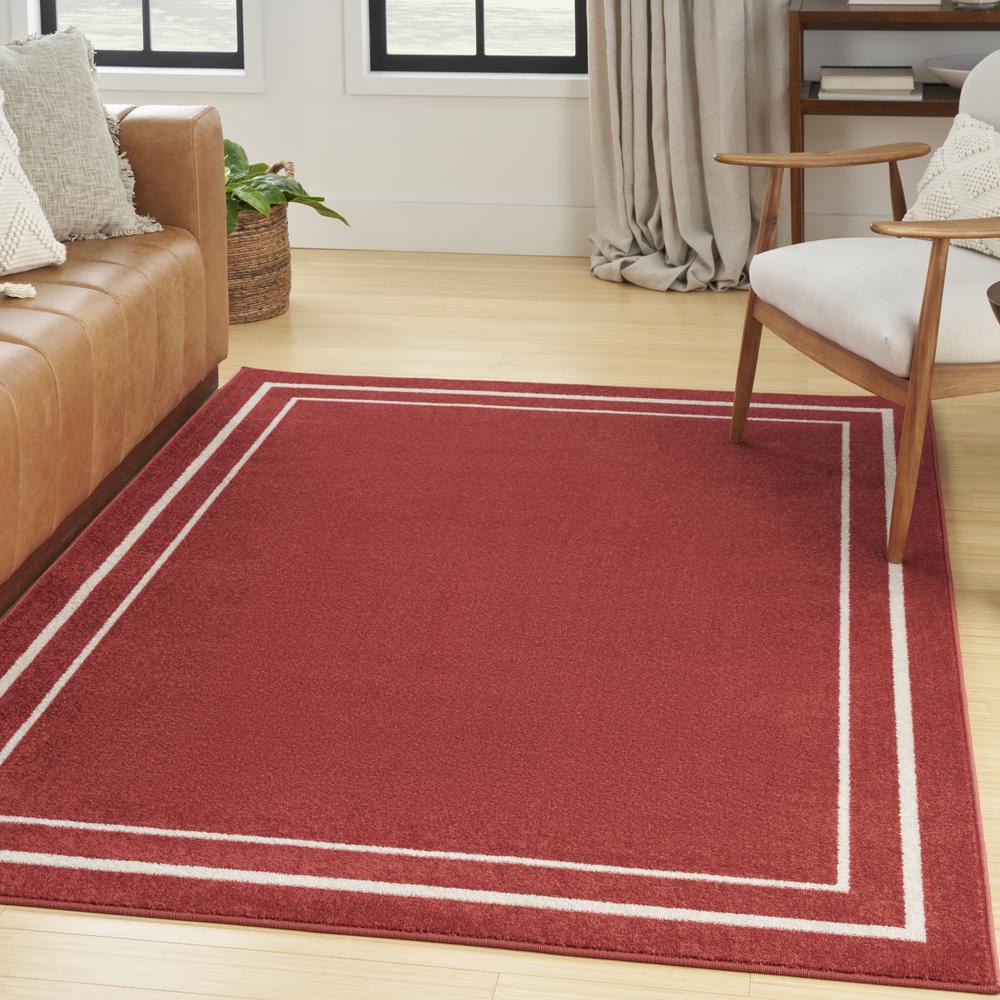 Contemporary Rectangle Area Rug, 5' x 7'. Picture 2