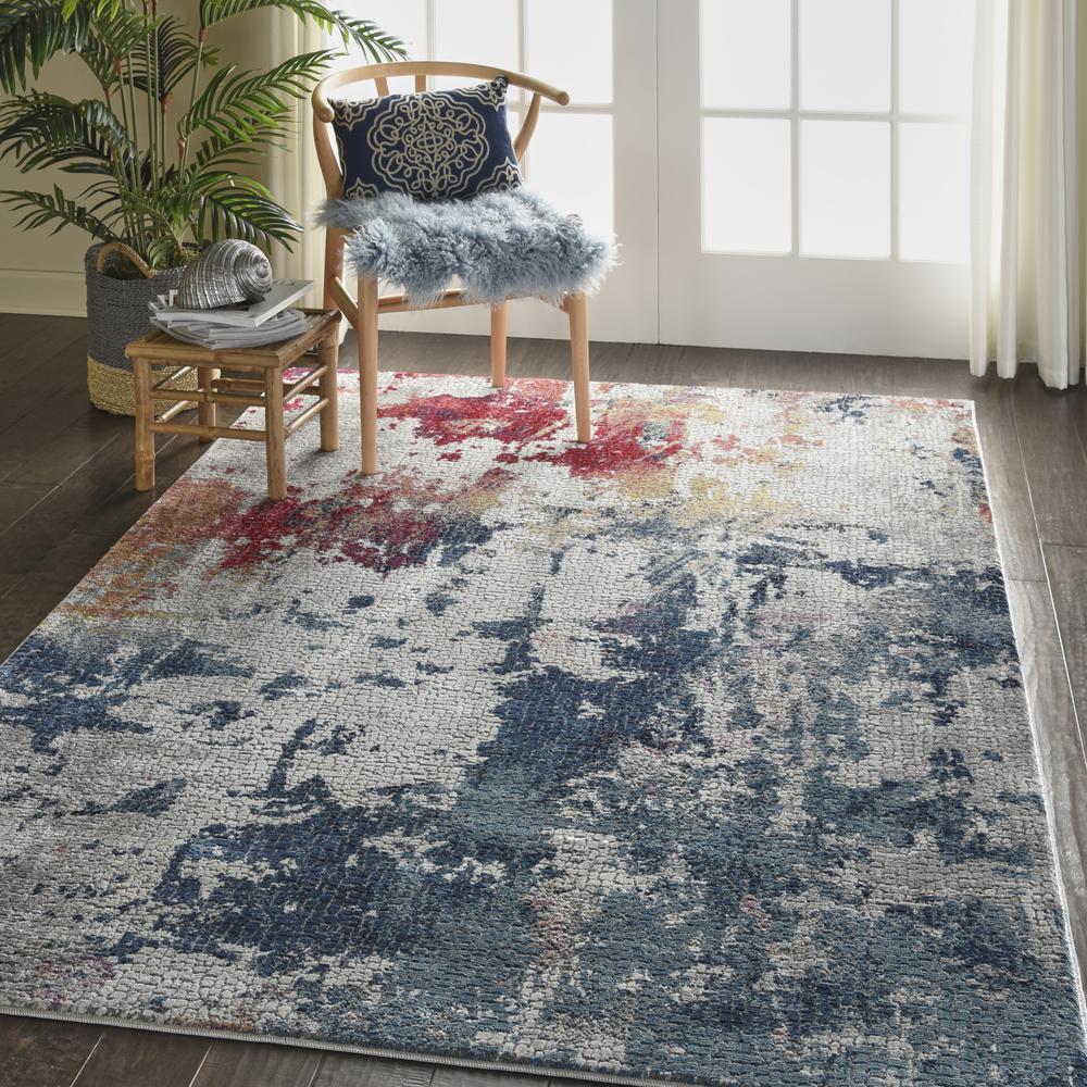 Modern Rectangle Area Rug, 4' x 6'. Picture 9