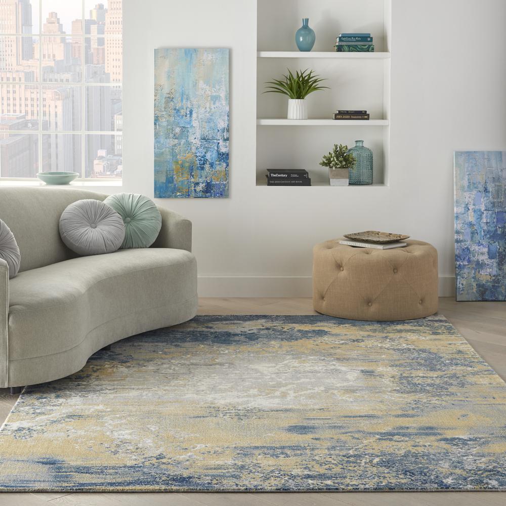Modern Rectangle Area Rug, 9' x 12'. Picture 3