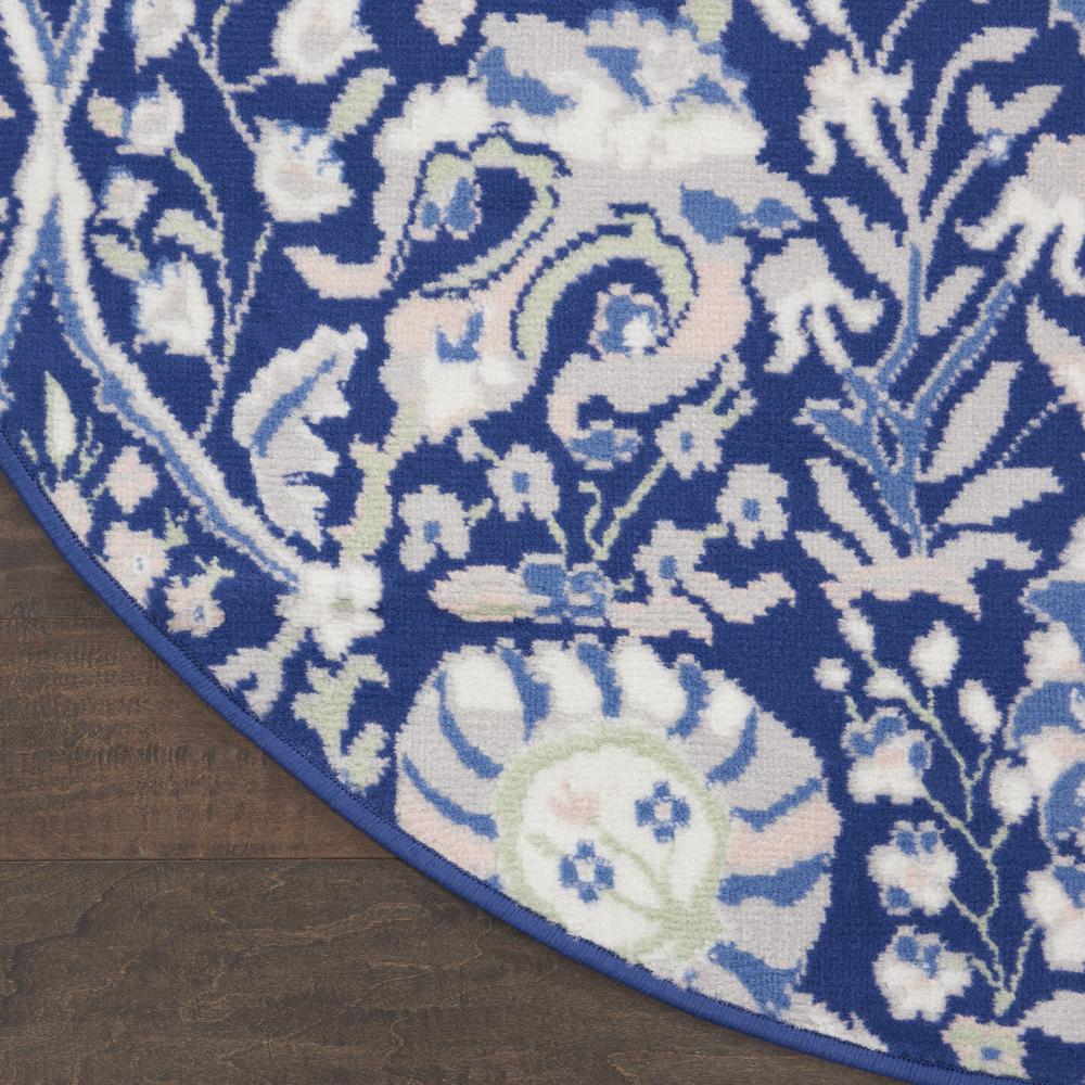 Farmhouse Round Area Rug, 8' x Round. Picture 5