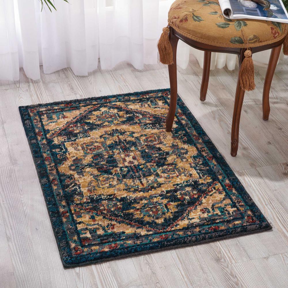 Nourison 2020 Area Rug, Midnight, 27" x 36". Picture 2