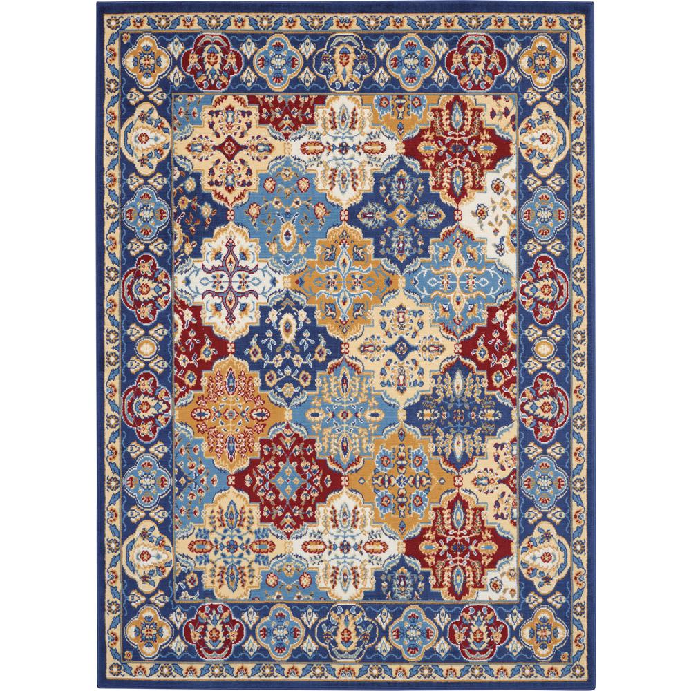 Bohemian Rectangle Area Rug, 6' x 9'. Picture 1