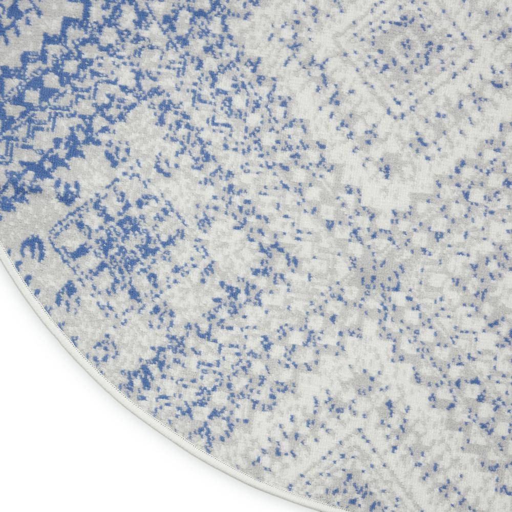 Bohemian Round Area Rug, 8' x Round. Picture 6