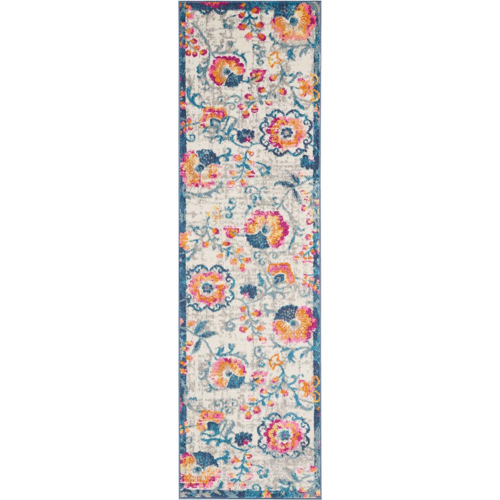 Bohemian Runner Area Rug, 8' Runner. Picture 1