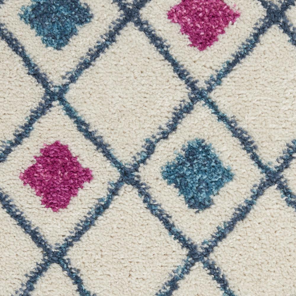 PSN45 Passion Ivory/Multi Area Rug- 5'3" x 7'3". Picture 6