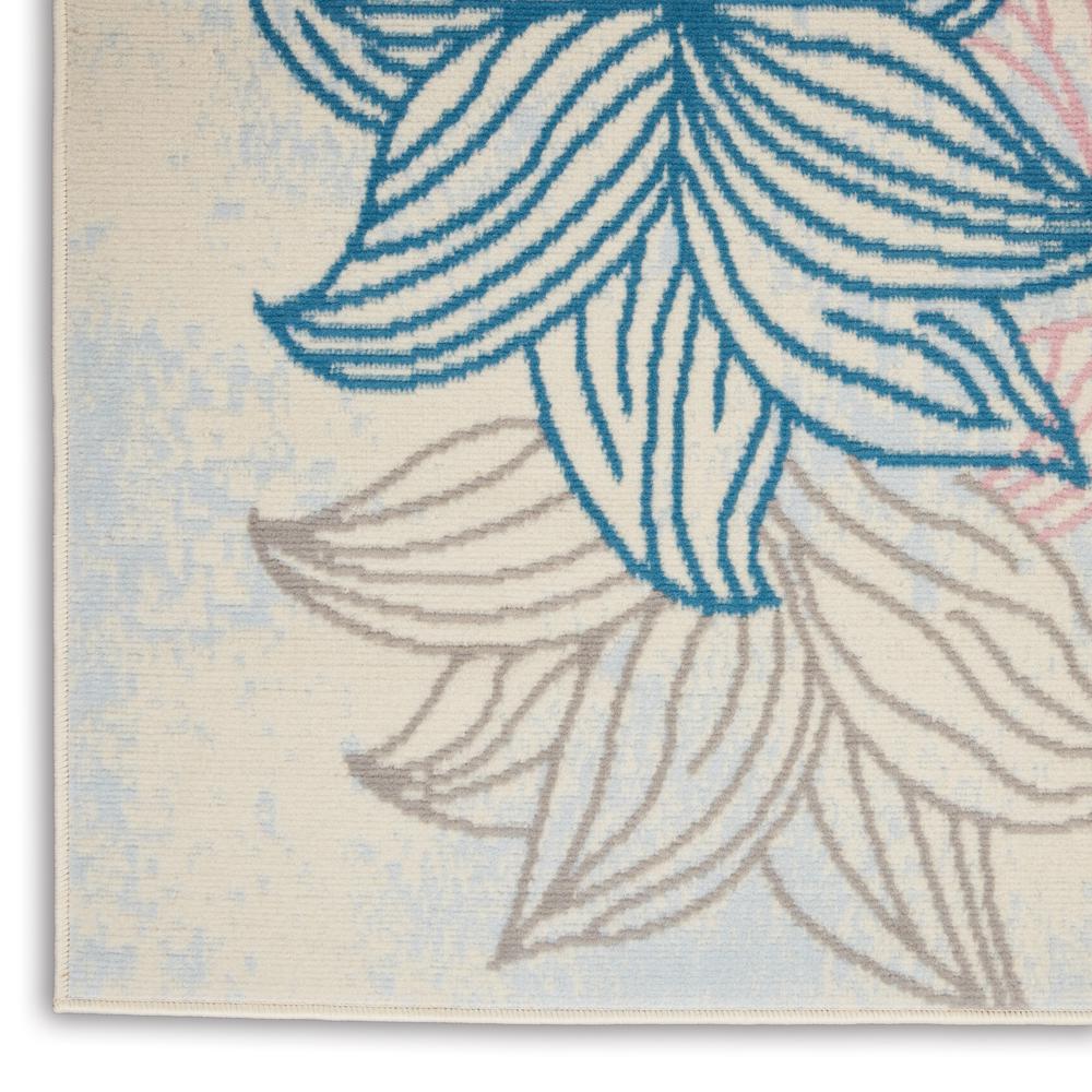 Jubilant Area Rug, Ivory/Multicolor, 5'3" x 7'3". Picture 5