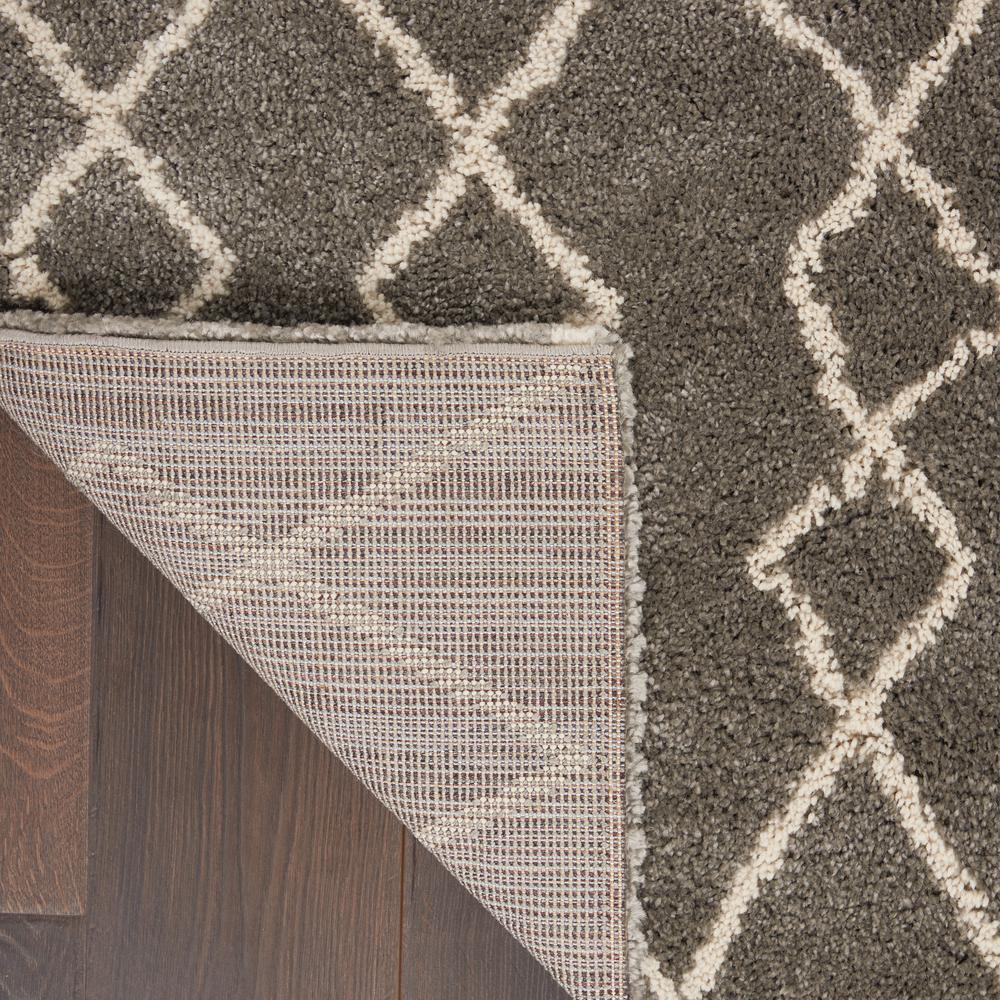 Nourison Home Geometric Shag Area Rug. Picture 3
