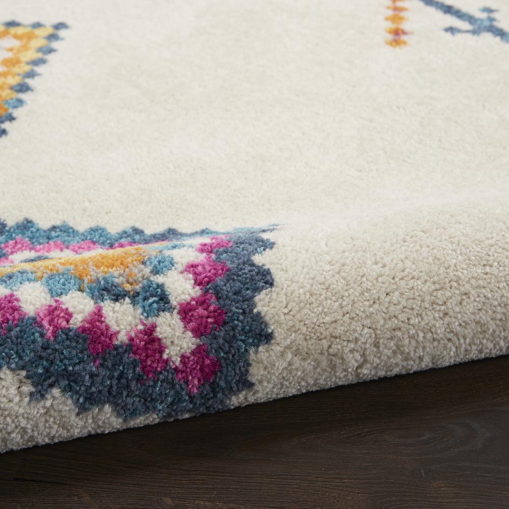 Rectangle Bohemian Machine Made Area Rug. Picture 7