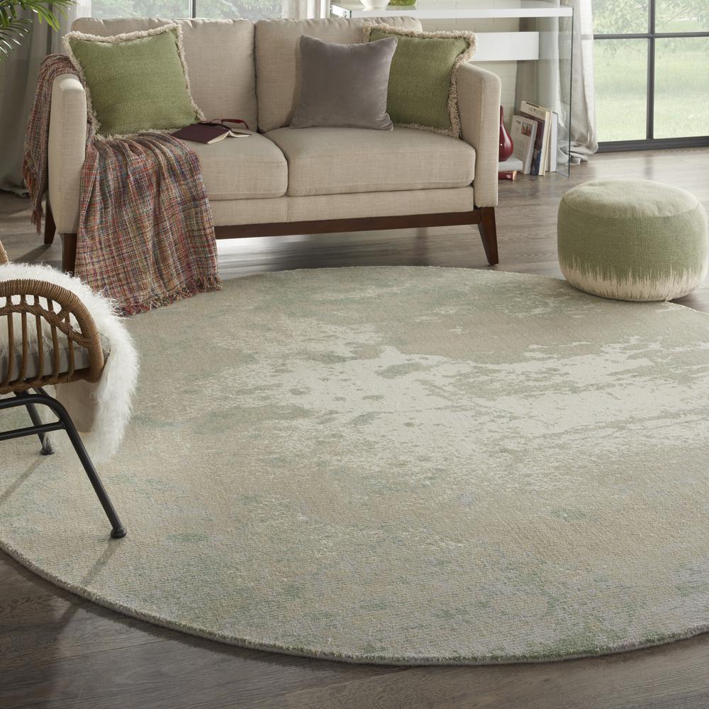 Modern Round Area Rug, 8' x Round. Picture 3