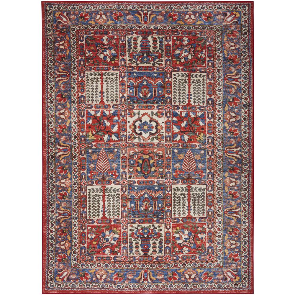 Vintage Rectangle Area Rug, 5' x 7'. Picture 1