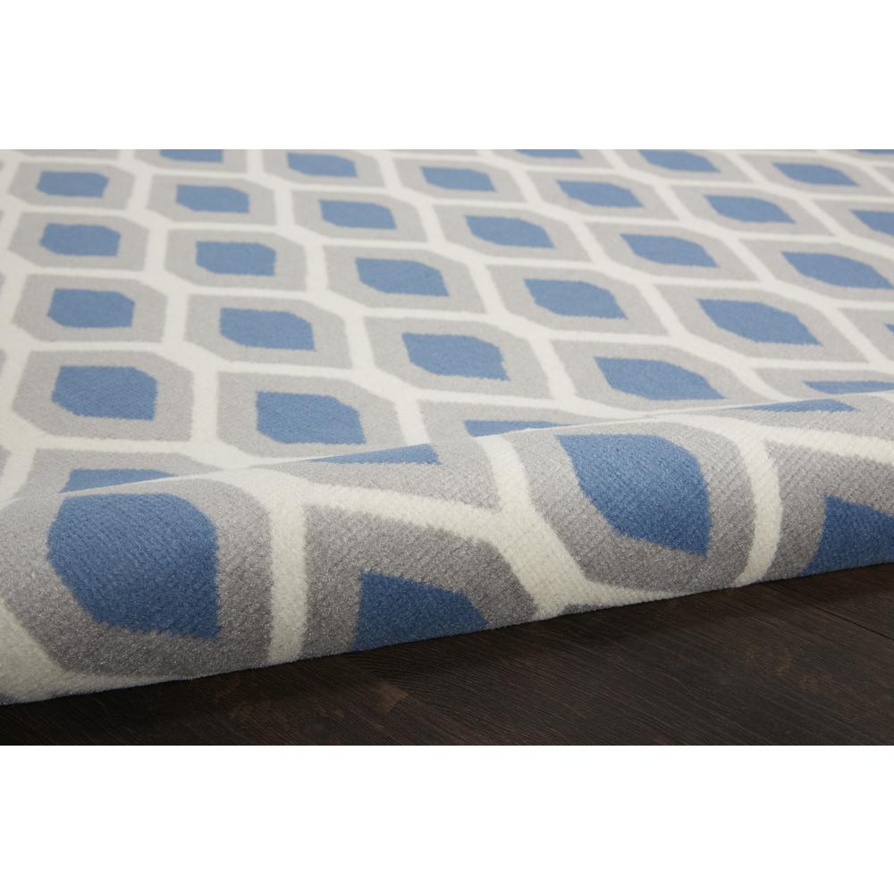 Grafix Area Rug, Blue, 2'3" x 7'6". Picture 7
