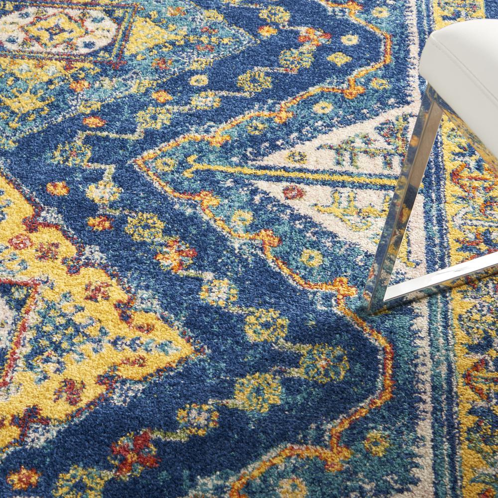 Bohemian Rectangle Area Rug, 5' x 7'. Picture 9