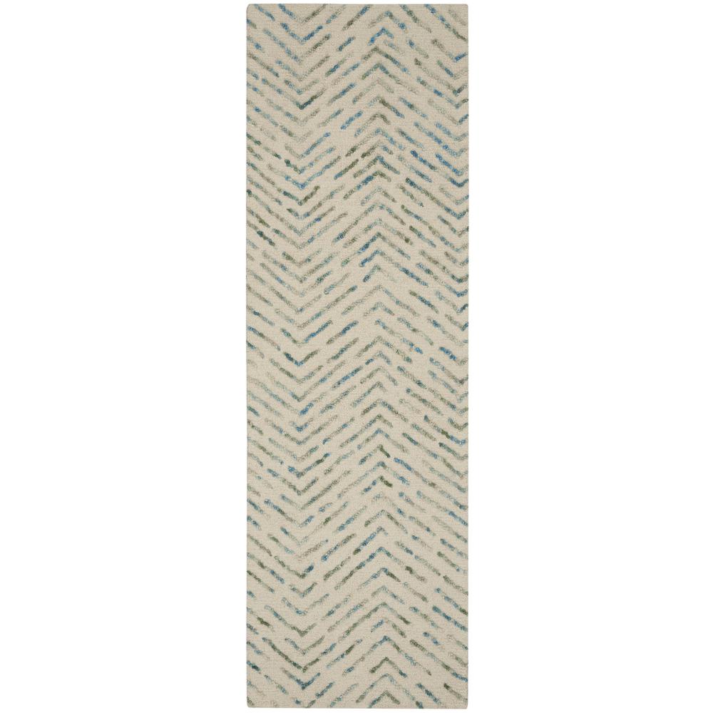 Modern Runner Area Rug, 8' Runner. Picture 1