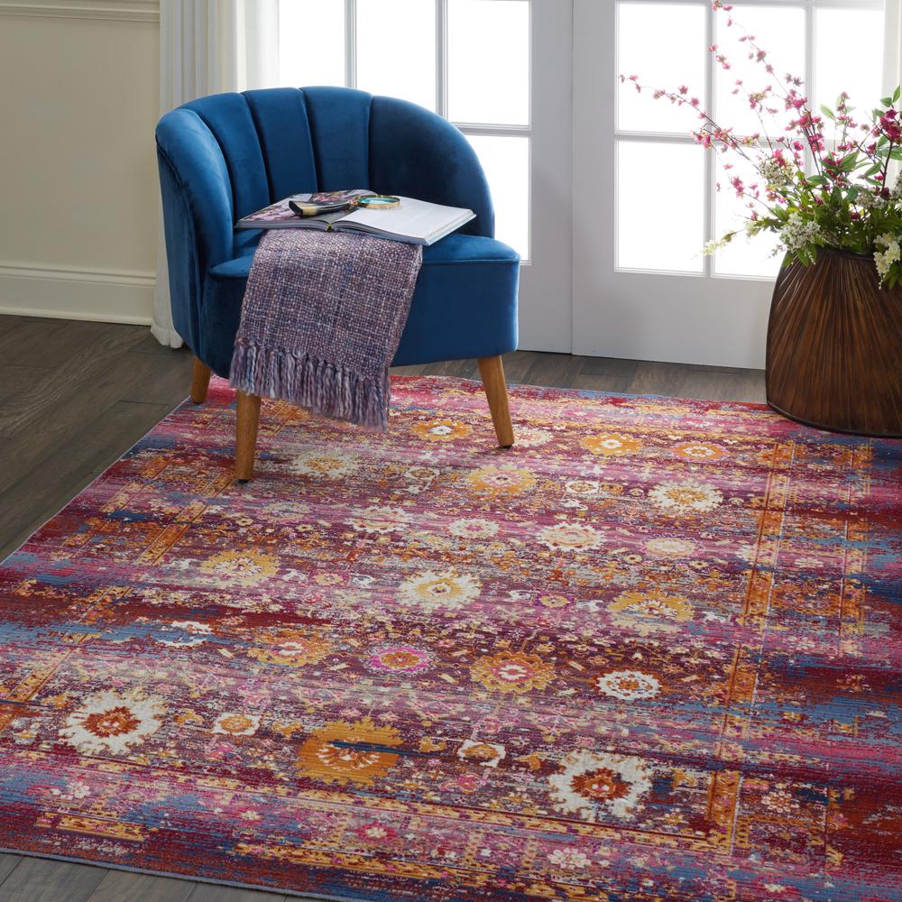 Vintage Rectangle Area Rug, 5' x 8'. Picture 9