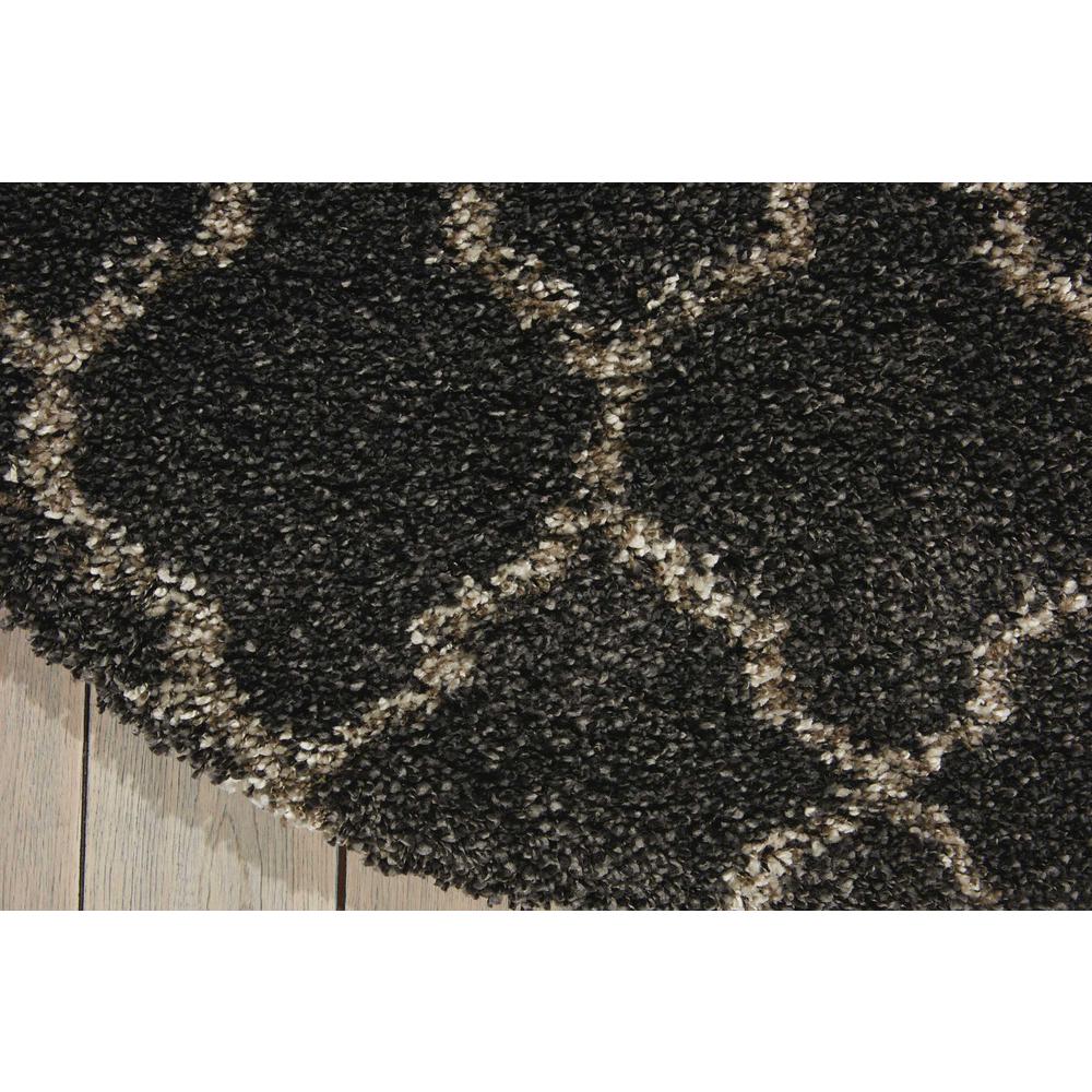 Amore Area Rug, Charcoal, 3'11" x ROUND. Picture 3
