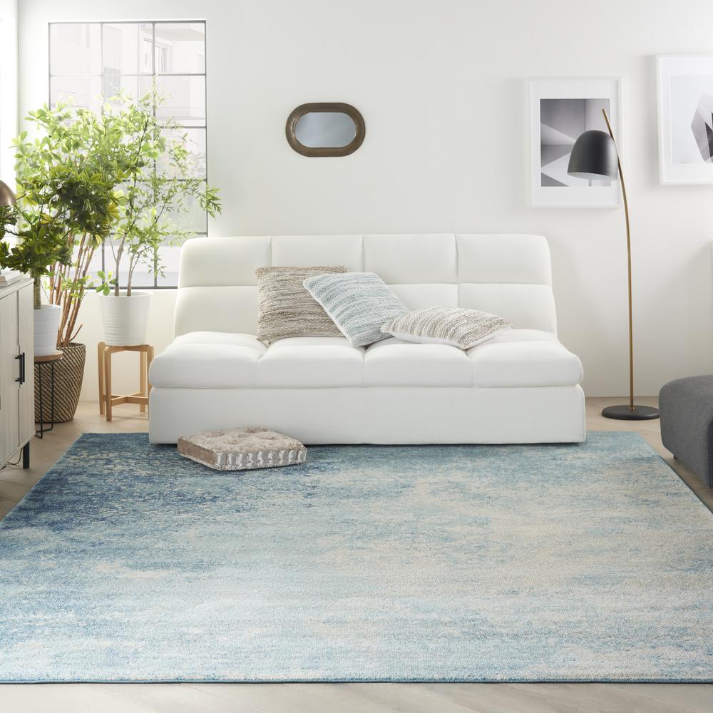 Modern Rectangle Area Rug, 9' x 12'. Picture 9