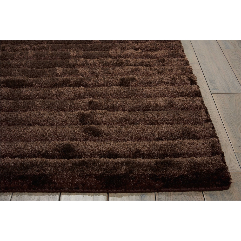 Urban Safari Mahogany Shag Area Rug. Picture 3