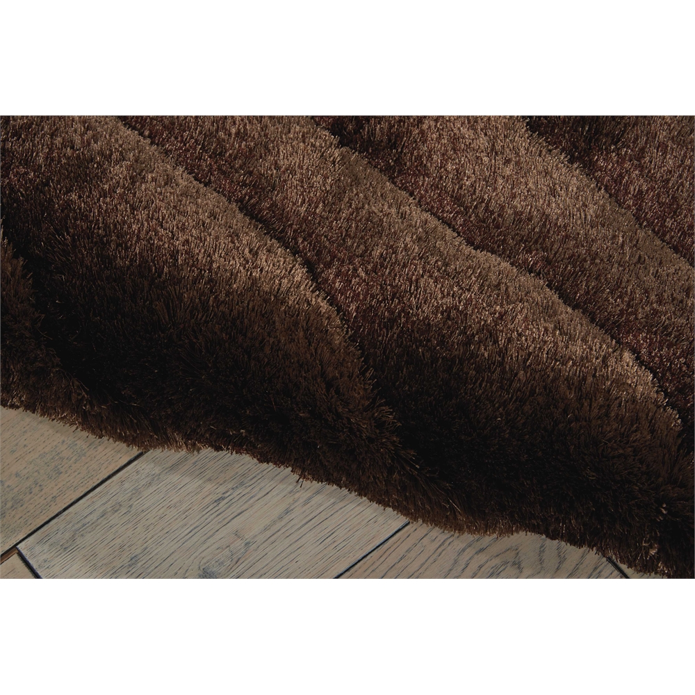 Urban Safari Mahogany Shag Area Rug. Picture 4