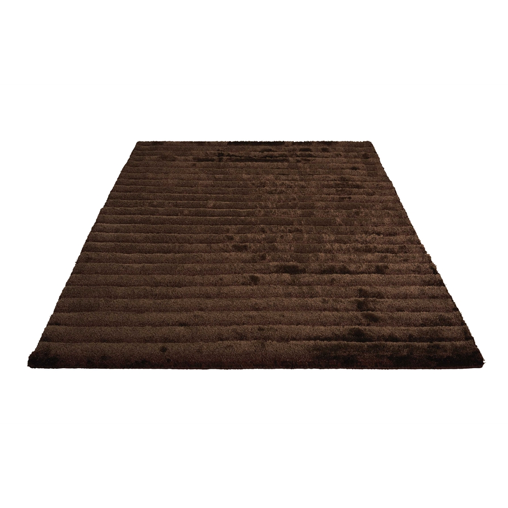 Urban Safari Mahogany Shag Area Rug. Picture 5