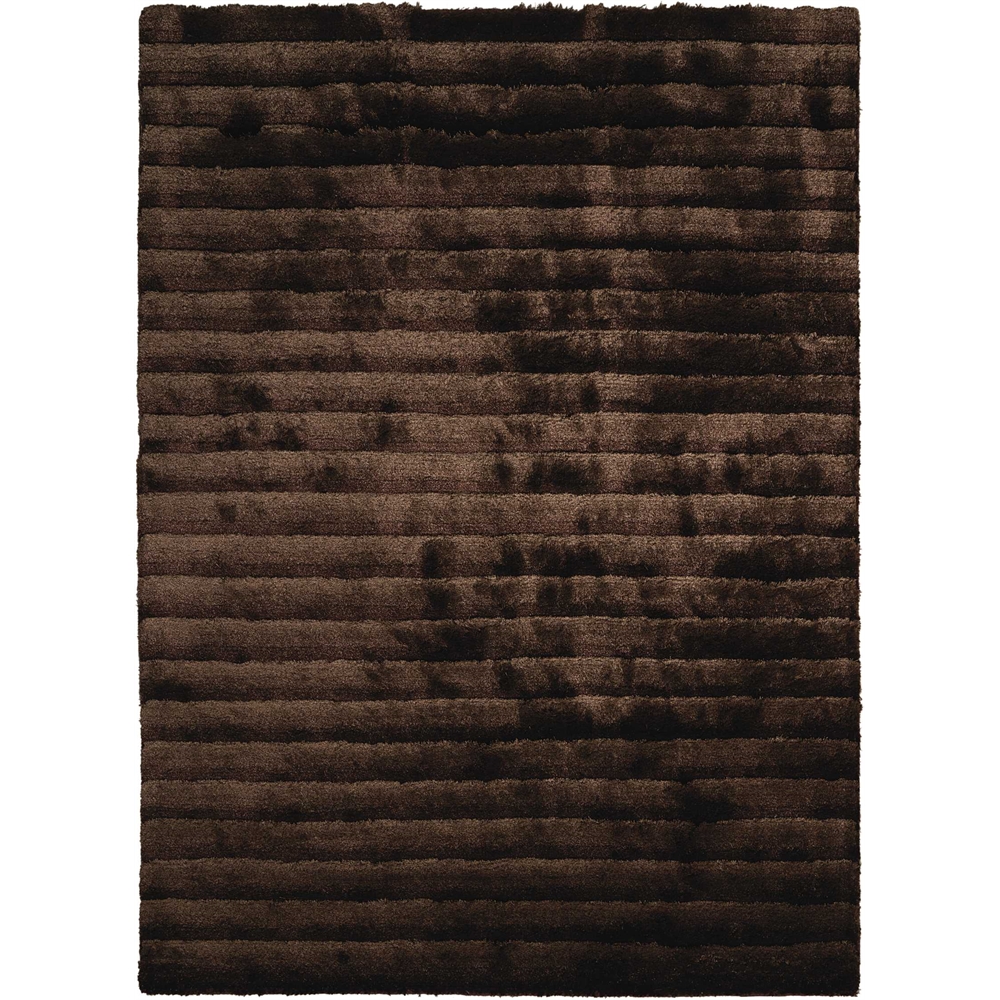 Urban Safari Mahogany Shag Area Rug. Picture 1