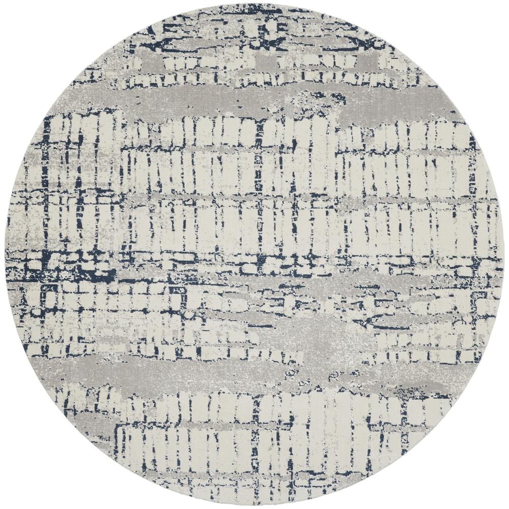 Modern Round Area Rug, 8' x Round. Picture 1