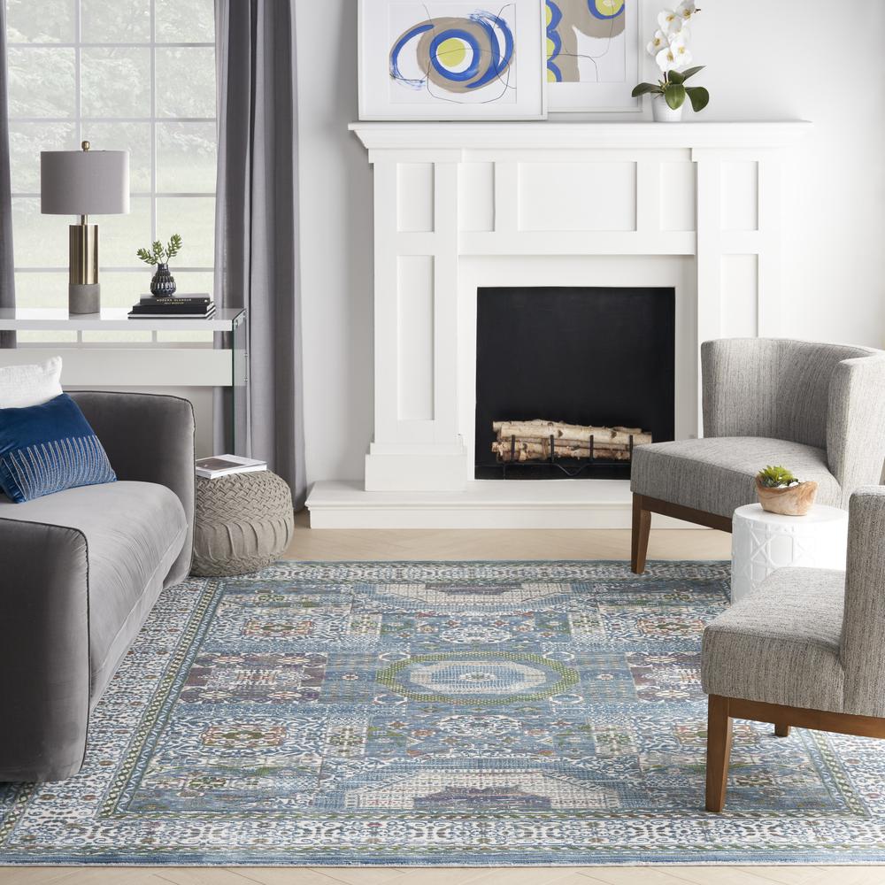 Bohemian Rectangle Area Rug, 8' x 10'. Picture 9