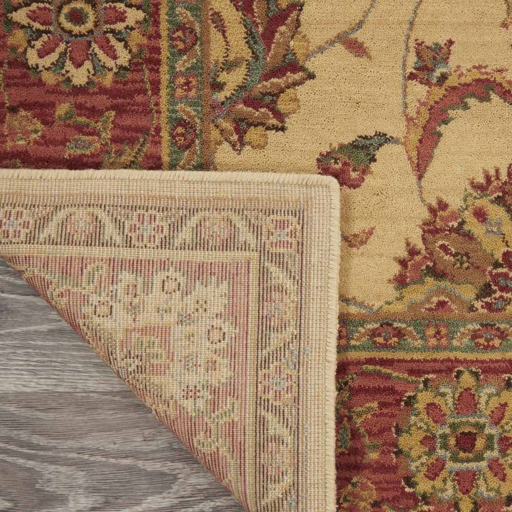 Rectangle Traditional Machine Made Area Rug. Picture 3