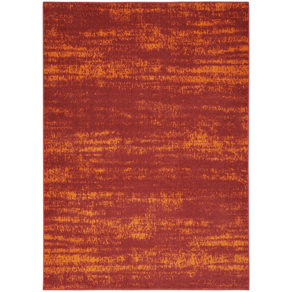 Modern Rectangle Area Rug, 5' x 7'. Picture 1