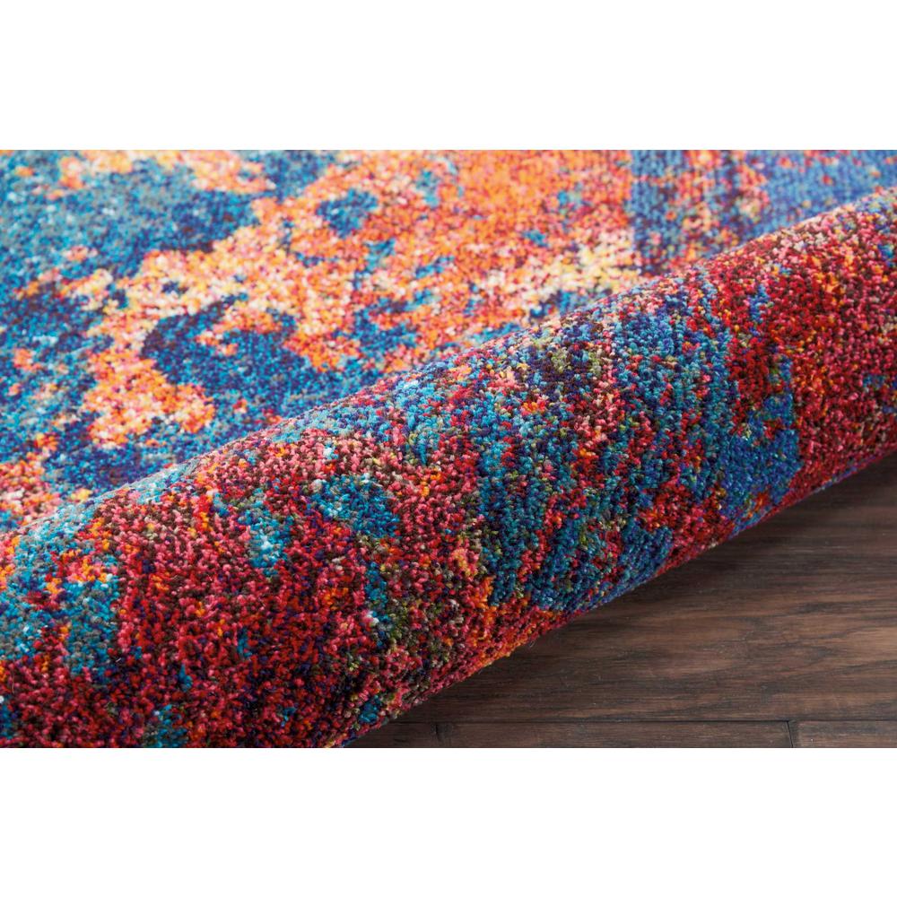 Modern Round Area Rug, 5' x Round. Picture 8