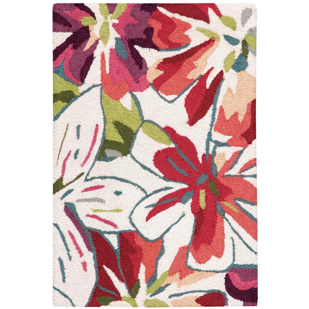 Contemporary Rectangle Area Rug, 2' x 3'. Picture 1