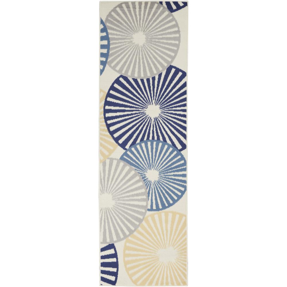 Contemporary Runner Area Rug, 8' Runner. Picture 1