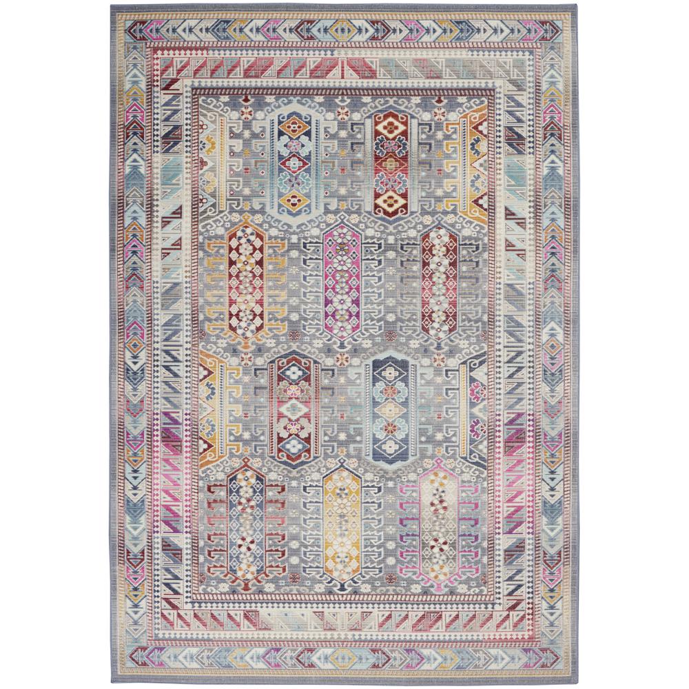 Bohemian Rectangle Area Rug, 4' x 6'. Picture 1
