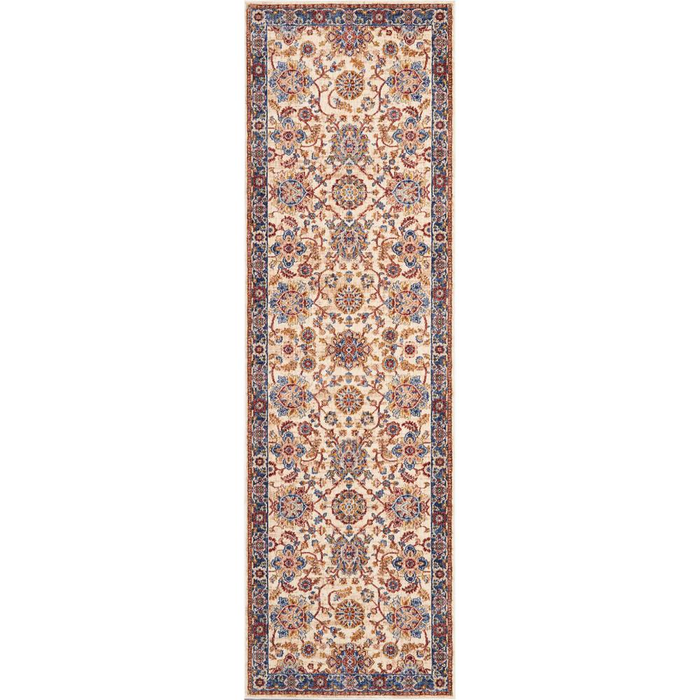 Reseda Area Rug, Cream, 2'3" x 7'6". Picture 1