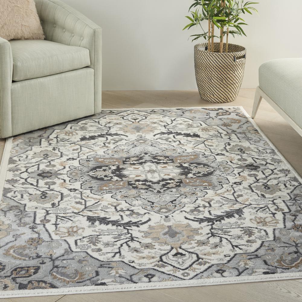 Transitional Rectangle Area Rug, 5' x 7'. Picture 3