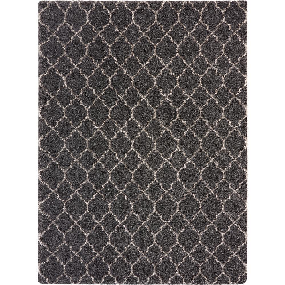 Amore Area Rug, Charcoal, 7'10" x 10'10". Picture 1