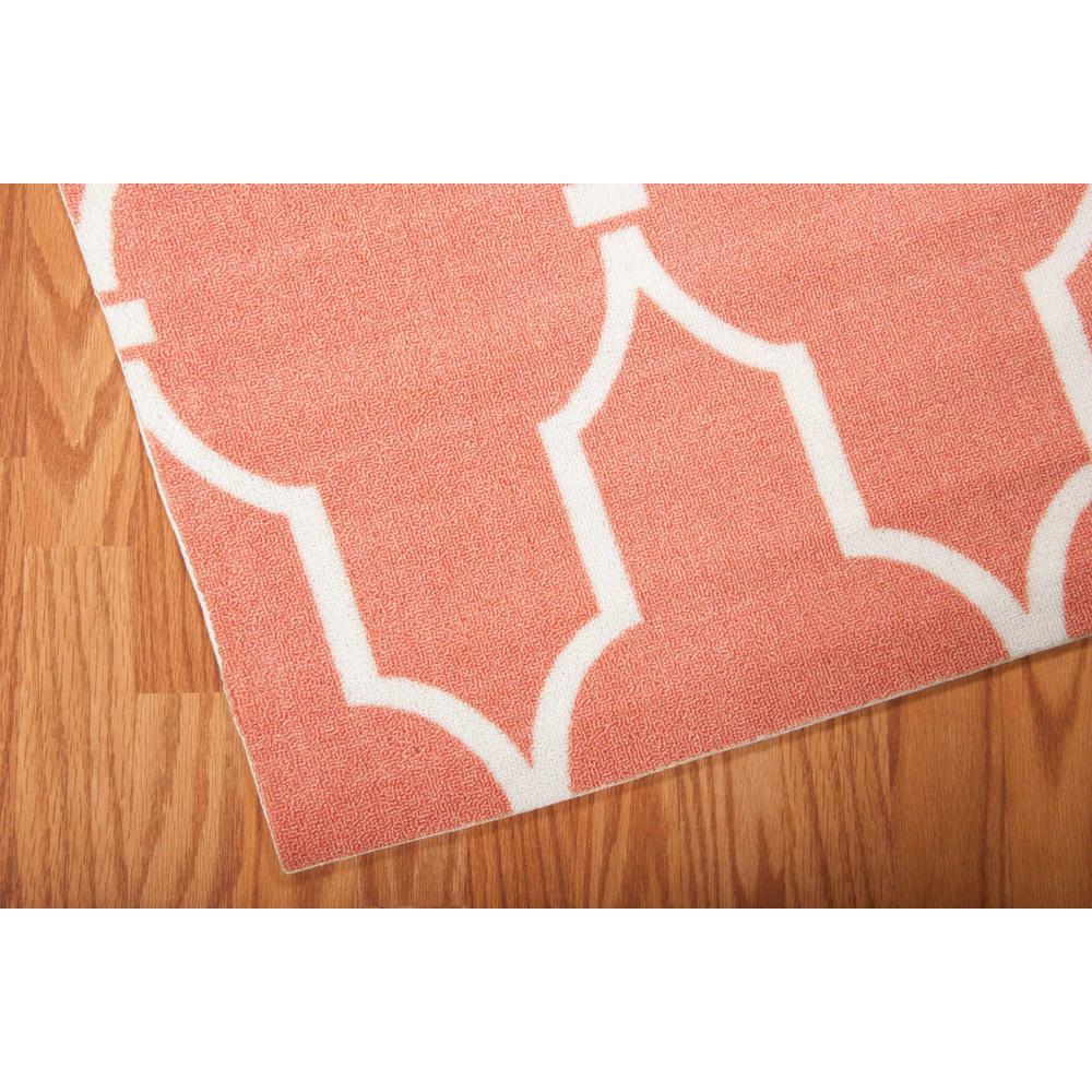 Home & Garden Area Rug, Orange, 4'3" x 6'3". Picture 3