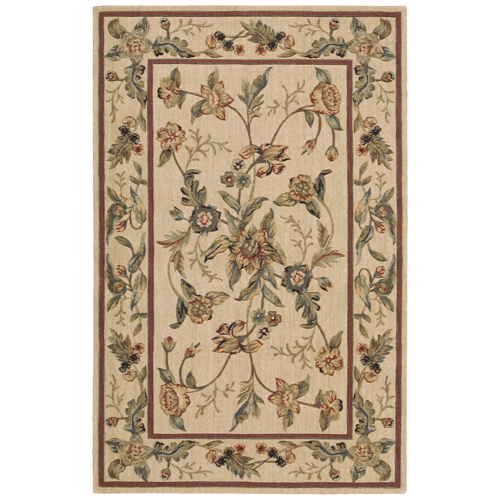 Vallencierre Rectangle Rug By, Beige, 3'6" X 5'6". Picture 1