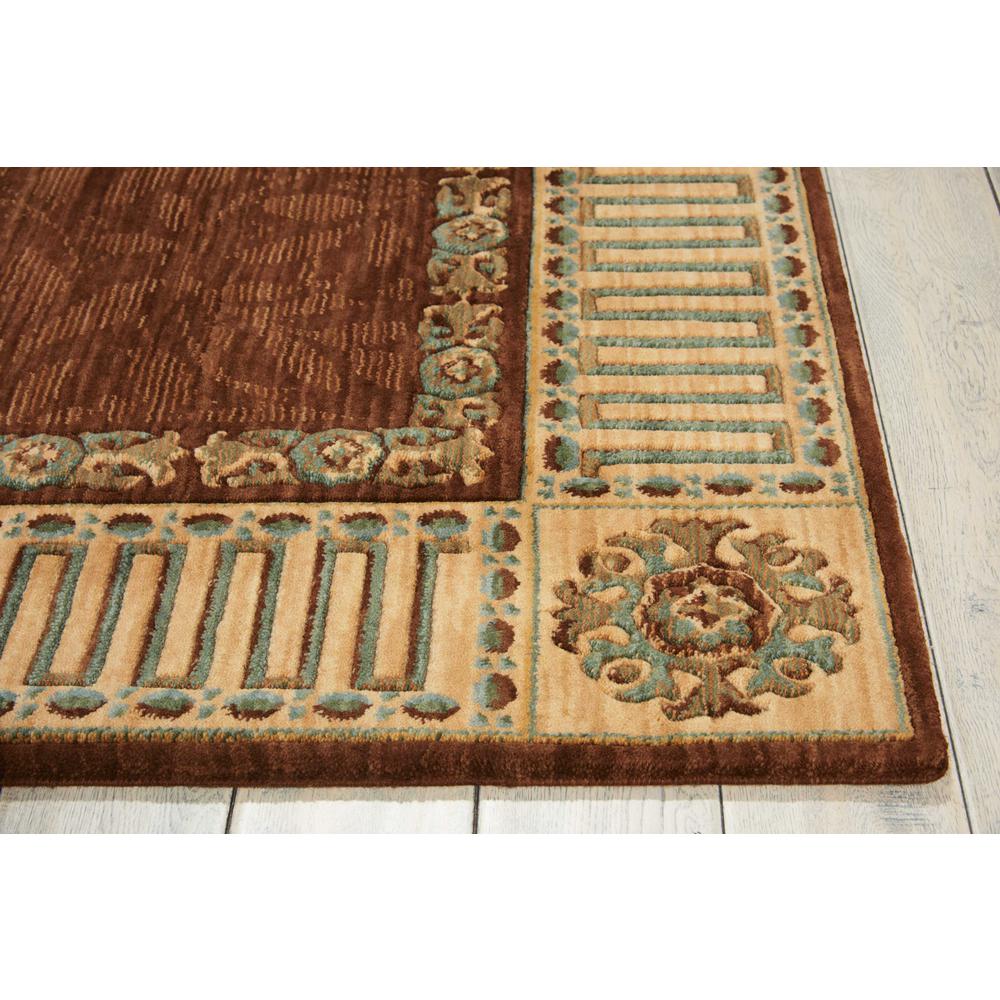 Nourison Vallencierre Brown Area Rug. Picture 3