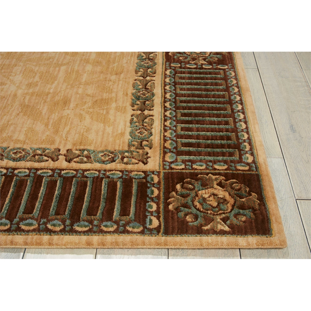 Nourison Vallencierre Beige Area Rug. Picture 3