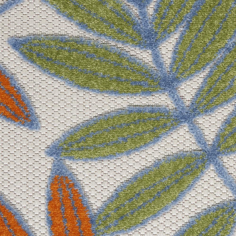 Tropical Runner Area Rug, 6' Runner. Picture 6
