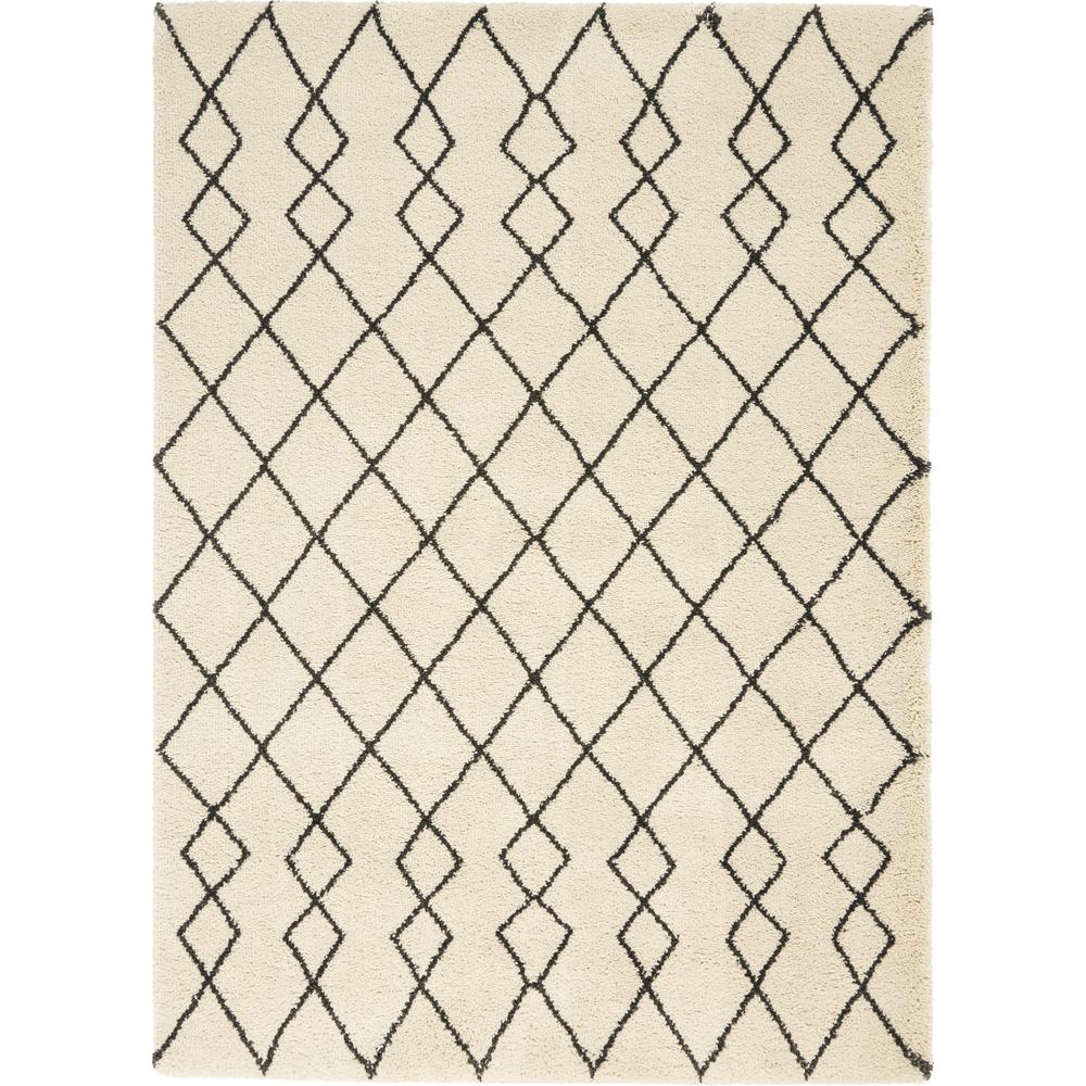 Shag Rectangle Area Rug, 5' x 7'. Picture 1