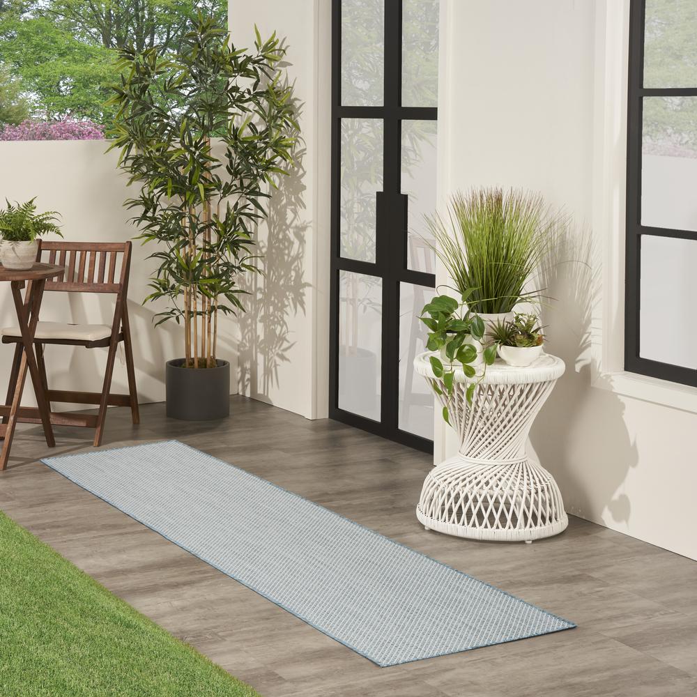 Modern Runner Area Rug, 10' Runner. Picture 8